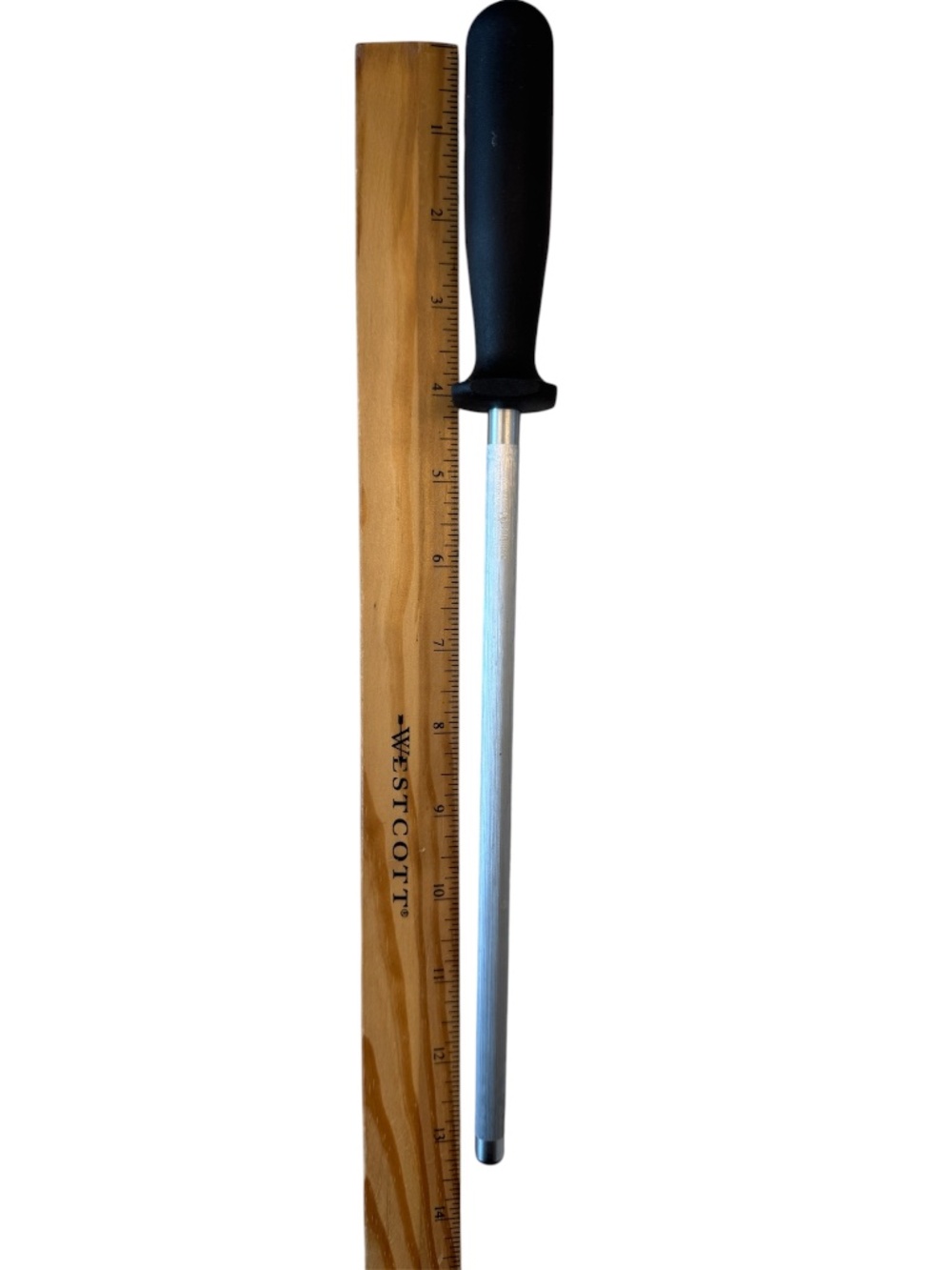 J. Henckels International sharpening‎ honing steel  tool 9' w/black handle